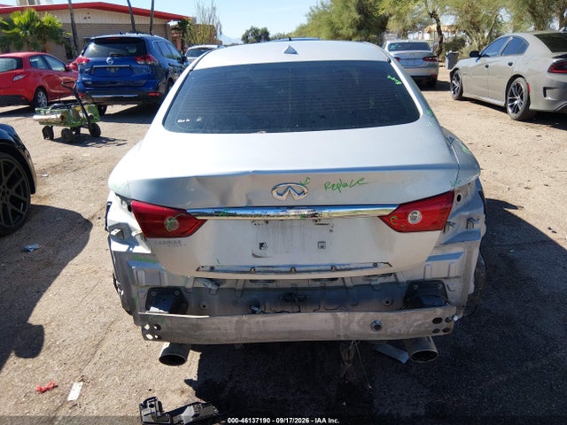 46137190 :رقم المزاد ، JN1BV7AP1EM677981 vin ، 2014 Infiniti Q50 Premium مزاد بيع