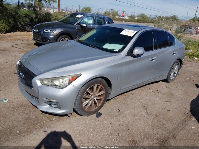 46137190 :رقم المزاد ، JN1BV7AP1EM677981 vin ، 2014 Infiniti Q50 Premium مزاد بيع