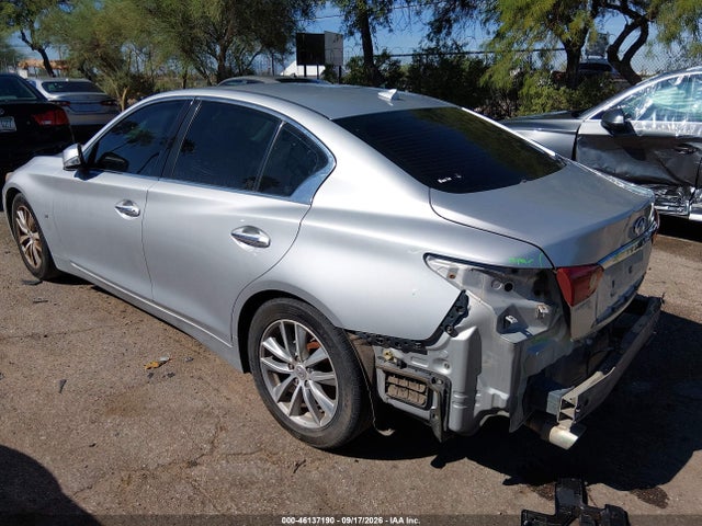 46137190 :رقم المزاد ، JN1BV7AP1EM677981 vin ، 2014 Infiniti Q50 Premium مزاد بيع