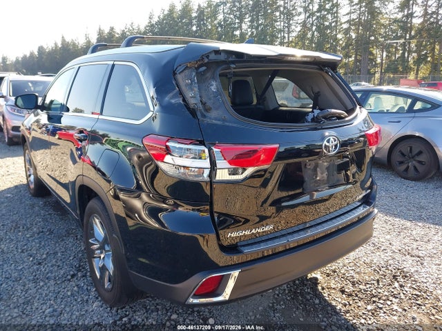 Продаж на аукціоні авто 2017 Toyota Highlander Limited Platinum, vin: 5TDDZRFH2HS378578, номер лоту: 46137209