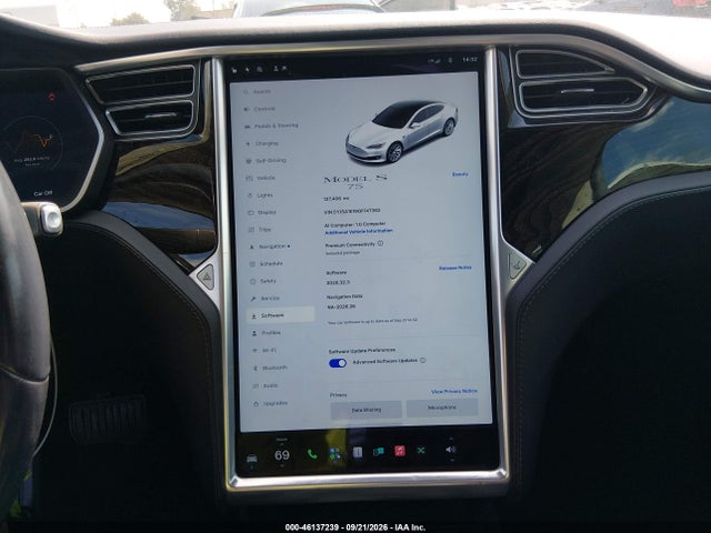 Aukcja sprzedaży 2016 Tesla Model S 60/70/75/85, vin: 5YJSA1E19GF147362, numer aukcji: 46137239