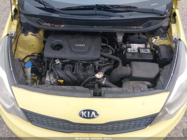 Продаж на аукціоні авто 2016 Kia Rio Lx, vin: KNADM4A31G6600536, номер лоту: 46137265