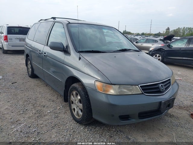 46137306 :رقم المزاد ، 5FNRL18612B014667 vin ، 2002 Honda Odyssey Ex مزاد بيع