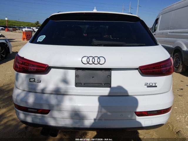 46137355 :رقم المزاد ، WA1ECCFSXJR006564 vin ، 2018 Audi Q3 2.0t Premium/2.0t Sport Premium مزاد بيع