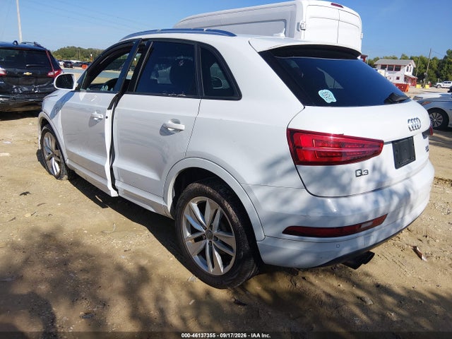 46137355 :رقم المزاد ، WA1ECCFSXJR006564 vin ، 2018 Audi Q3 2.0t Premium/2.0t Sport Premium مزاد بيع