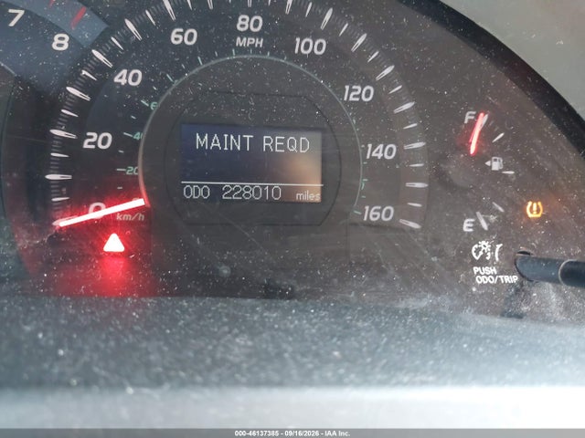 2009 Toyota Camry Xle V6 მანქანა იყიდება აუქციონზე, vin: 4T1BK46K69U079839, აუქციონის ნომერი: 46137385