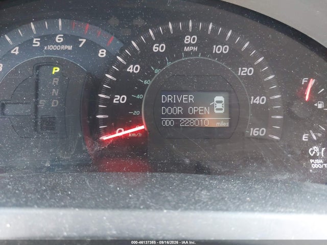 2009 Toyota Camry Xle V6 მანქანა იყიდება აუქციონზე, vin: 4T1BK46K69U079839, აუქციონის ნომერი: 46137385