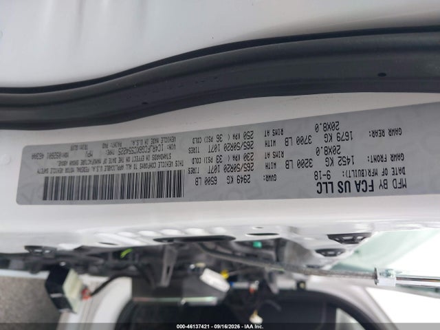 Aukcja sprzedaży 2019 Jeep Grand Cherokee Overland 4x4, vin: 1C4RJFCG6KC554225, numer aukcji: 46137421
