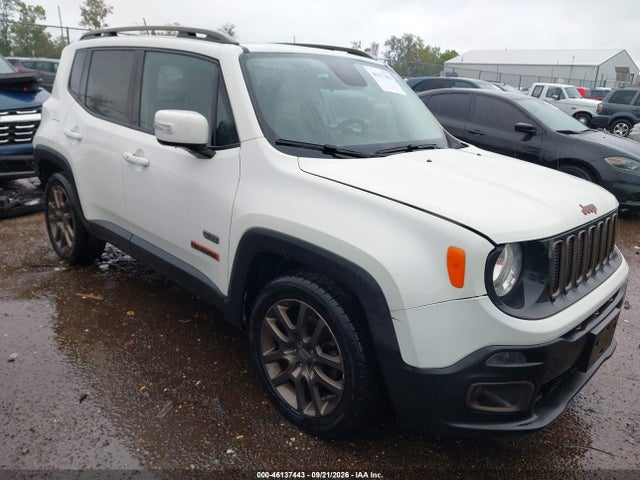 Продаж на аукціоні авто 2016 Jeep Renegade 75th Anniversary, vin: ZACCJABT7GPD12604, номер лоту: 46137443