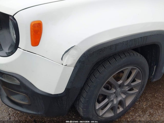 Продажа на аукционе авто 2016 Jeep Renegade 75th Anniversary, vin: ZACCJABT7GPD12604, номер лота: 46137443