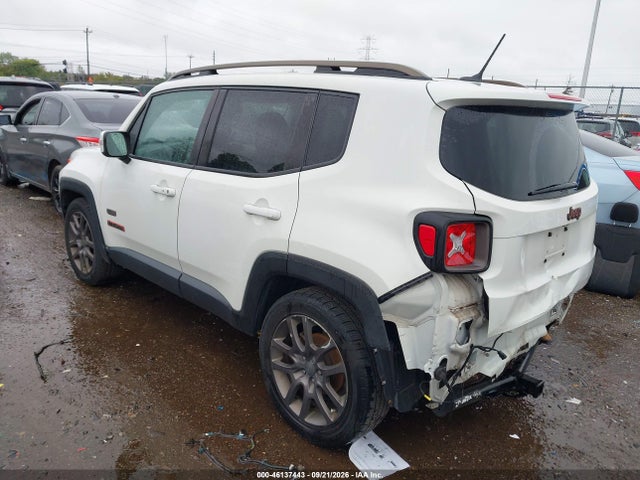 Продажа на аукционе авто 2016 Jeep Renegade 75th Anniversary, vin: ZACCJABT7GPD12604, номер лота: 46137443