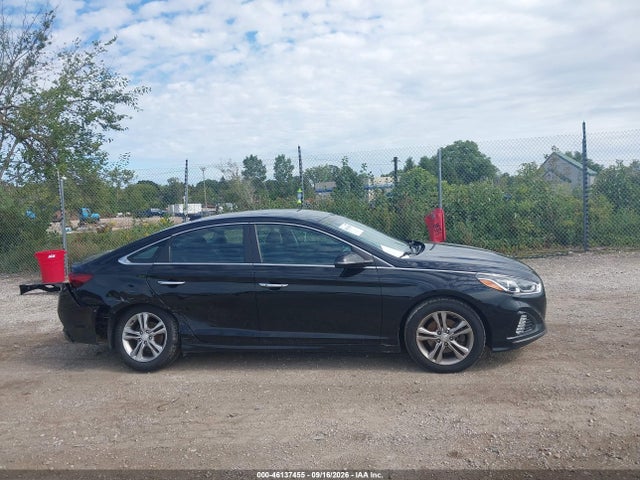 2018 Hyundai Sonata Sel+ მანქანა იყიდება აუქციონზე, vin: 5NPE34AF7JH711447, აუქციონის ნომერი: 46137455