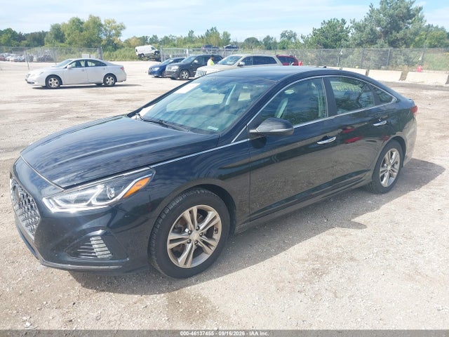 2018 Hyundai Sonata Sel+ მანქანა იყიდება აუქციონზე, vin: 5NPE34AF7JH711447, აუქციონის ნომერი: 46137455