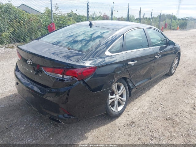 2018 Hyundai Sonata Sel+ მანქანა იყიდება აუქციონზე, vin: 5NPE34AF7JH711447, აუქციონის ნომერი: 46137455