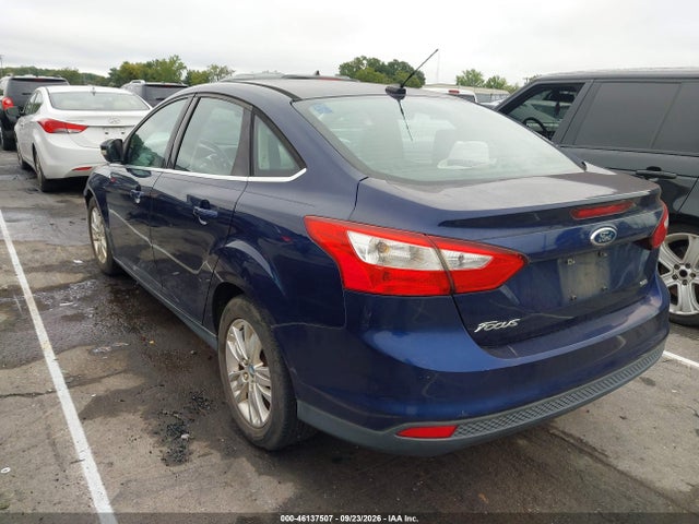 2012 Ford Focus Sel მანქანა იყიდება აუქციონზე, vin: 1FAHP3H21CL162217, აუქციონის ნომერი: 46137507