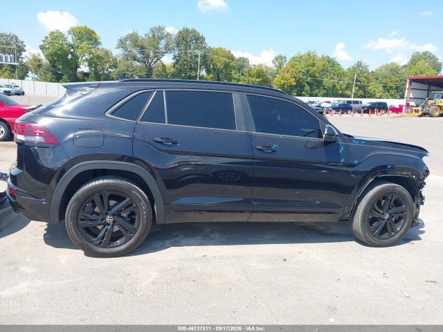 46137511 :رقم المزاد ، 1V2AE2CA8SC214515 vin ، 2025 Volkswagen Atlas Cross Sport 2.0t Sel R-line Black مزاد بيع