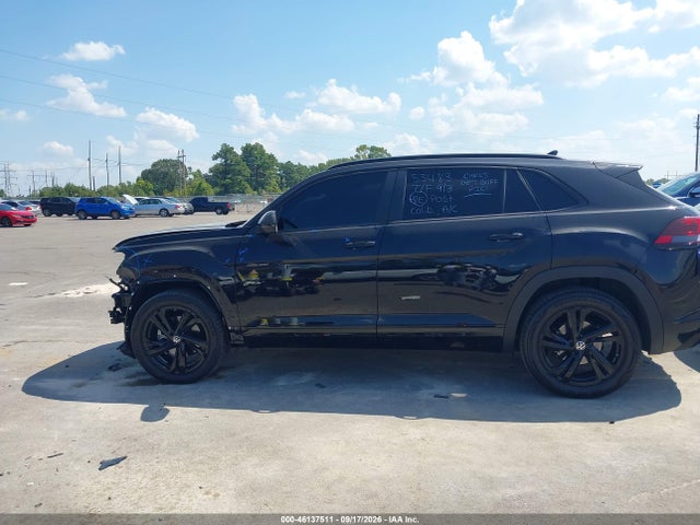 46137511 :رقم المزاد ، 1V2AE2CA8SC214515 vin ، 2025 Volkswagen Atlas Cross Sport 2.0t Sel R-line Black مزاد بيع