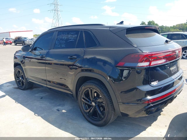 46137511 :رقم المزاد ، 1V2AE2CA8SC214515 vin ، 2025 Volkswagen Atlas Cross Sport 2.0t Sel R-line Black مزاد بيع