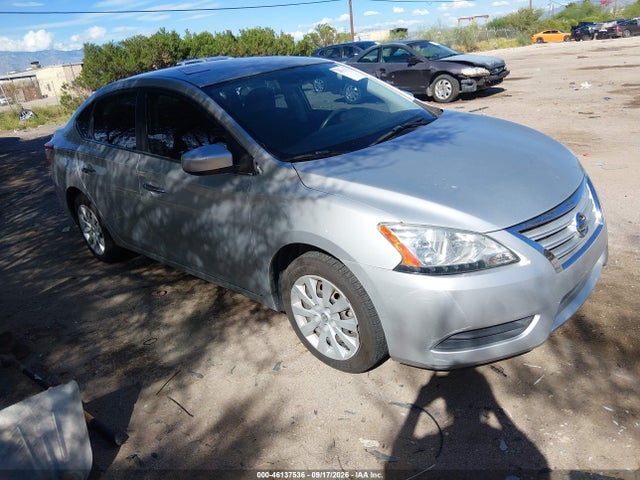 2015 Nissan Sentra S მანქანა იყიდება აუქციონზე, vin: 3N1AB7AP1FY355991, აუქციონის ნომერი: 46137536