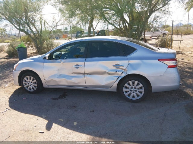 2015 Nissan Sentra S მანქანა იყიდება აუქციონზე, vin: 3N1AB7AP1FY355991, აუქციონის ნომერი: 46137536