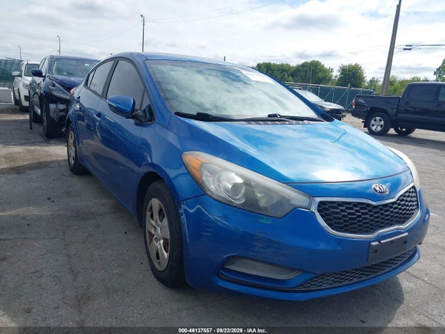 2015 Kia Forte Lx მანქანა იყიდება აუქციონზე, vin: KNAFX4A62F5322857, აუქციონის ნომერი: 46137557