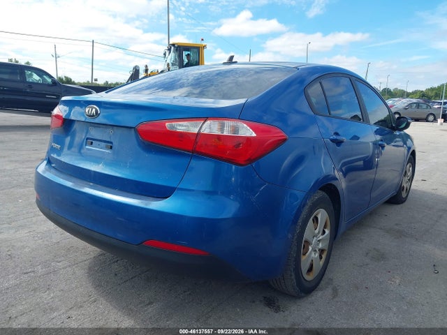 Продажа на аукционе авто 2015 Kia Forte Lx, vin: KNAFX4A62F5322857, номер лота: 46137557