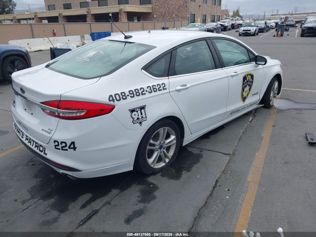 3FA6P0LU1JR242677 Ford Fusion Hybrid Se