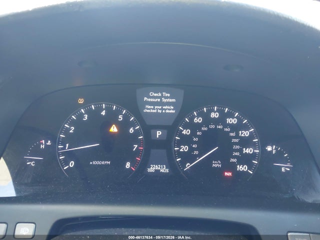 2008 Lexus Ls 460 მანქანა იყიდება აუქციონზე, vin: JTHBL46F385075999, აუქციონის ნომერი: 46137634