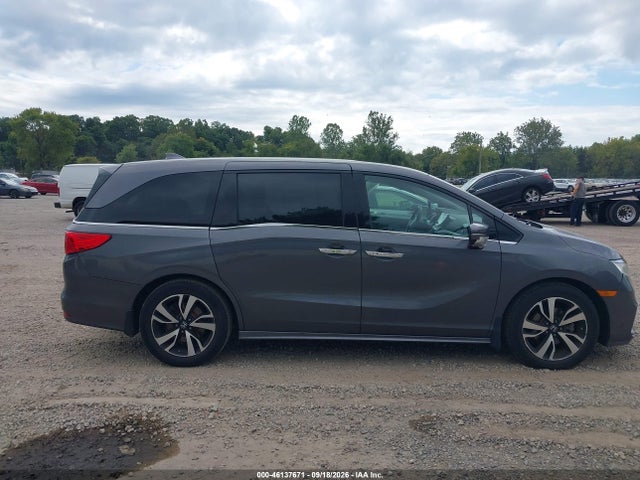 2018 Honda Odyssey Elite მანქანა იყიდება აუქციონზე, vin: 5FNRL6H91JB089536, აუქციონის ნომერი: 46137671