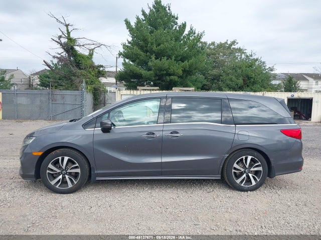 2018 Honda Odyssey Elite მანქანა იყიდება აუქციონზე, vin: 5FNRL6H91JB089536, აუქციონის ნომერი: 46137671