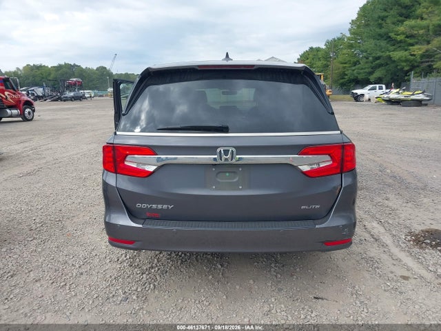 2018 Honda Odyssey Elite მანქანა იყიდება აუქციონზე, vin: 5FNRL6H91JB089536, აუქციონის ნომერი: 46137671