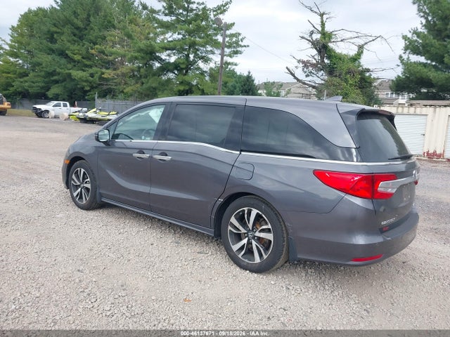 2018 Honda Odyssey Elite მანქანა იყიდება აუქციონზე, vin: 5FNRL6H91JB089536, აუქციონის ნომერი: 46137671