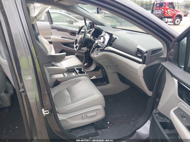 2018 Honda Odyssey Elite მანქანა იყიდება აუქციონზე, vin: 5FNRL6H91JB089536, აუქციონის ნომერი: 46137671
