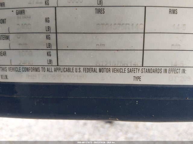 46137673 :رقم المزاد ، JTC51167D303 vin ، 2003 Crownline Other مزاد بيع