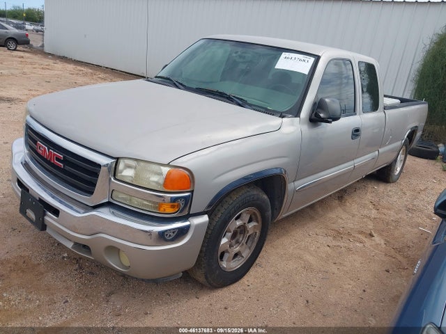 46137683 :رقم المزاد ، 1GTEC19T65E250496 vin ، 2005 Gmc Sierra 1500 Sle مزاد بيع