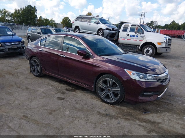 Продаж на аукціоні авто 2017 Honda Accord Sport, vin: 1HGCR2F56HA189083, номер лоту: 46137690