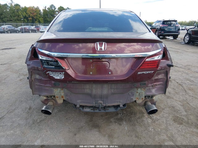 Продаж на аукціоні авто 2017 Honda Accord Sport, vin: 1HGCR2F56HA189083, номер лоту: 46137690