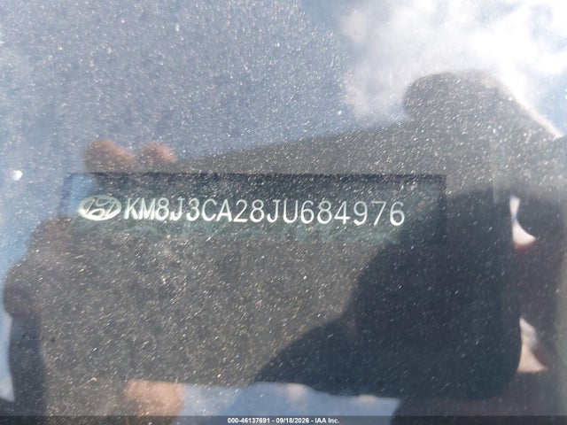Продаж на аукціоні авто 2018 Hyundai Tucson Limited, vin: KM8J3CA28JU684976, номер лоту: 46137691