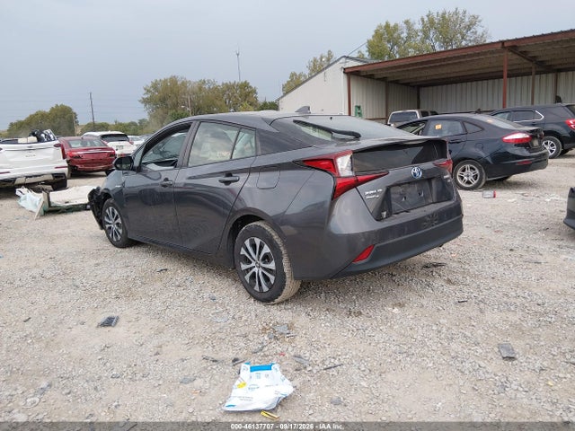 2019 Toyota Prius Xle მანქანა იყიდება აუქციონზე, vin: JTDL9RFU5K3009098, აუქციონის ნომერი: 46137707
