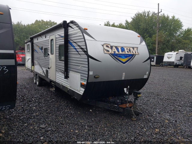 2017 Forest River Salem 300 მანქანა იყიდება აუქციონზე, vin: 4X4TSMG25H8062426, აუქციონის ნომერი: 46137723