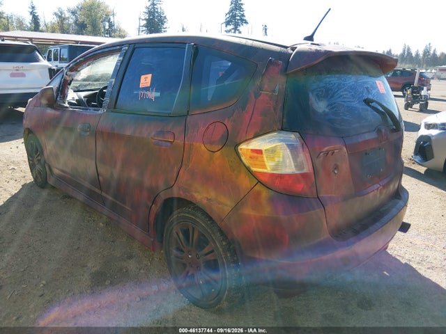 2010 Honda Fit Sport მანქანა იყიდება აუქციონზე, vin: JHMGE8H40AC020947, აუქციონის ნომერი: 46137744