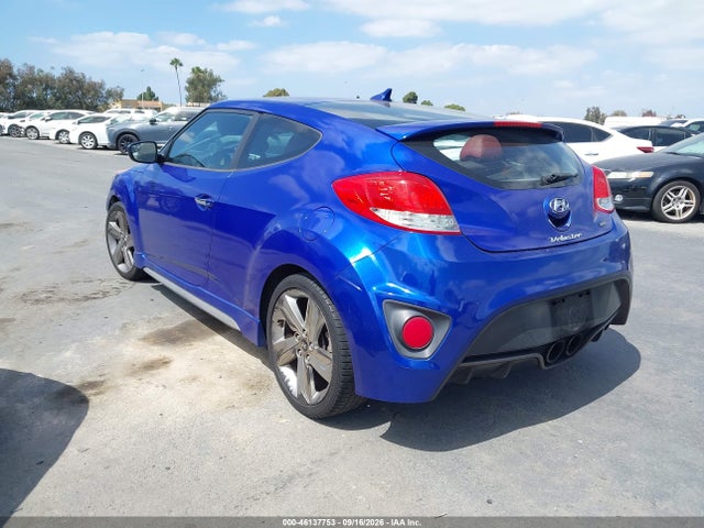 2015 Hyundai Veloster Turbo R-spec მანქანა იყიდება აუქციონზე, vin: KMHTC6AE5FU224637, აუქციონის ნომერი: 46137753