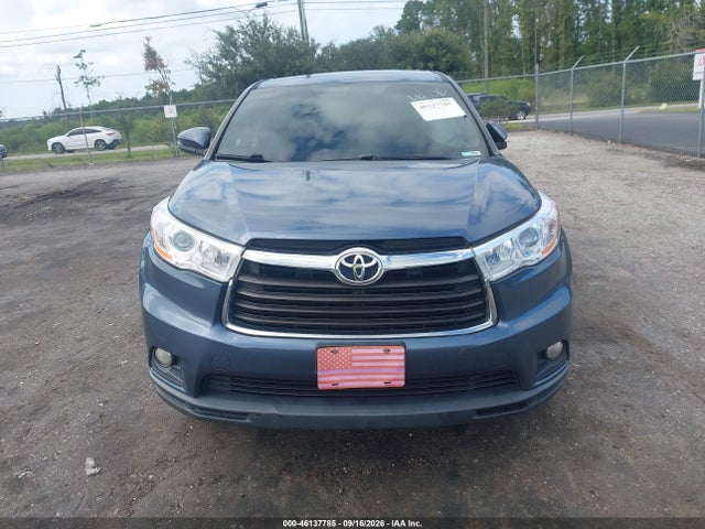 2015 Toyota Highlander Le Plus V6 მანქანა იყიდება აუქციონზე, vin: 5TDZKRFH0FS045223, აუქციონის ნომერი: 46137785