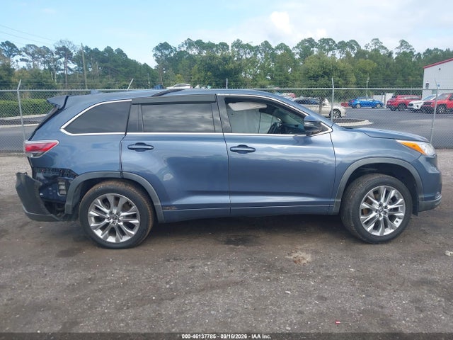 2015 Toyota Highlander Le Plus V6 მანქანა იყიდება აუქციონზე, vin: 5TDZKRFH0FS045223, აუქციონის ნომერი: 46137785