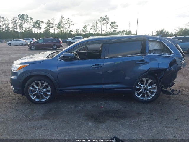 2015 Toyota Highlander Le Plus V6 მანქანა იყიდება აუქციონზე, vin: 5TDZKRFH0FS045223, აუქციონის ნომერი: 46137785