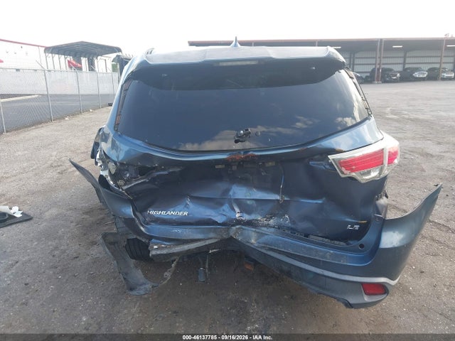 2015 Toyota Highlander Le Plus V6 მანქანა იყიდება აუქციონზე, vin: 5TDZKRFH0FS045223, აუქციონის ნომერი: 46137785