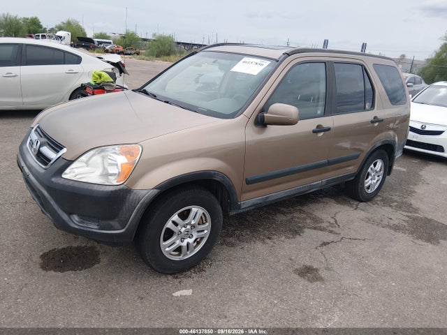 2002 Honda Cr-v Ex მანქანა იყიდება აუქციონზე, vin: JHLRD78812C074692, აუქციონის ნომერი: 46137850