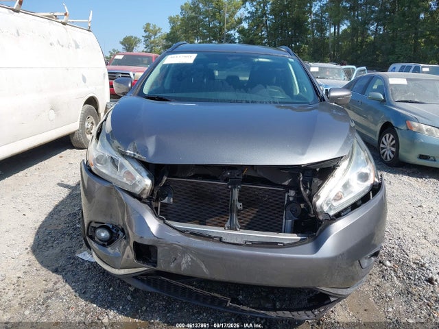 Aukcja sprzedaży 2017 Nissan Murano S/sl/sv/platinum, vin: 5N1AZ2MH9HN121867, numer aukcji: 46137861