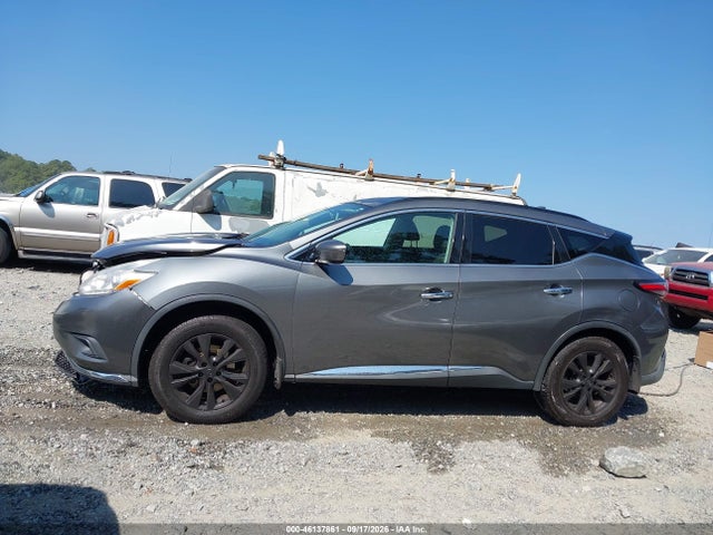 Aukcja sprzedaży 2017 Nissan Murano S/sl/sv/platinum, vin: 5N1AZ2MH9HN121867, numer aukcji: 46137861