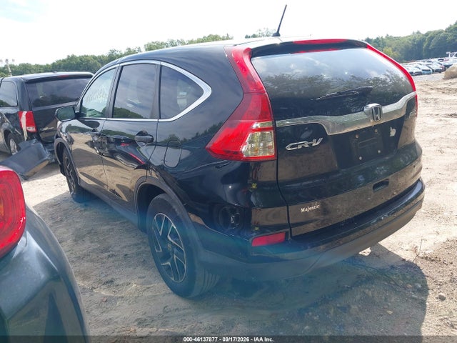 Aukcja sprzedaży 2016 Honda Cr-v Se, vin: 5J6RM4H49GL082842, numer aukcji: 46137877